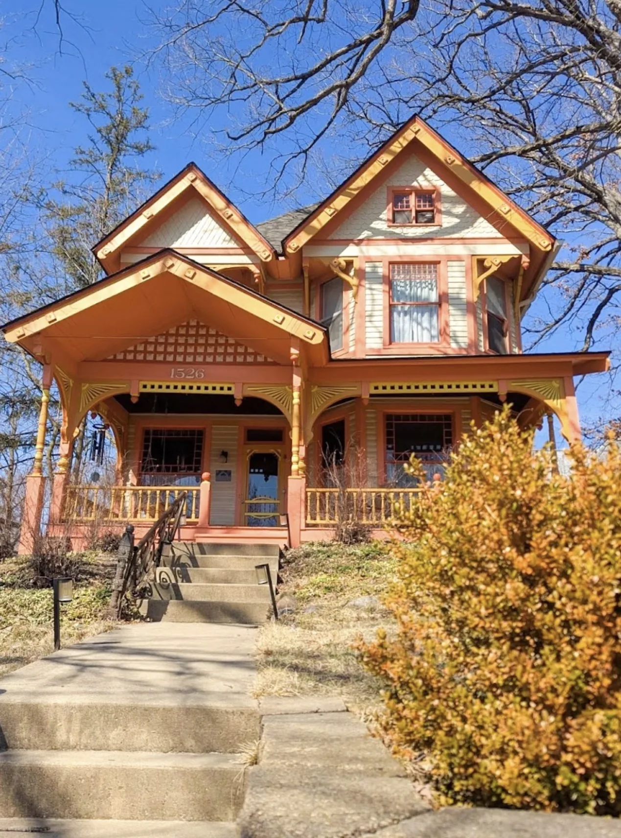 Jones & Sons historic restoration project on a home exterior.